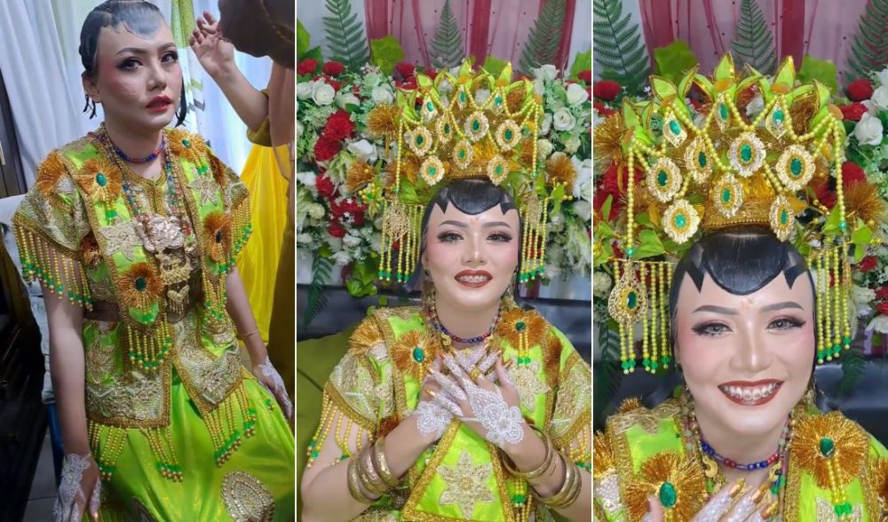 pengantin adat buton © TikTok
