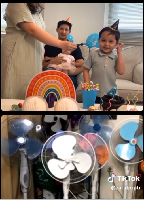 momen ultah anak tasya kamila video call sama kipas © berbagai sumber