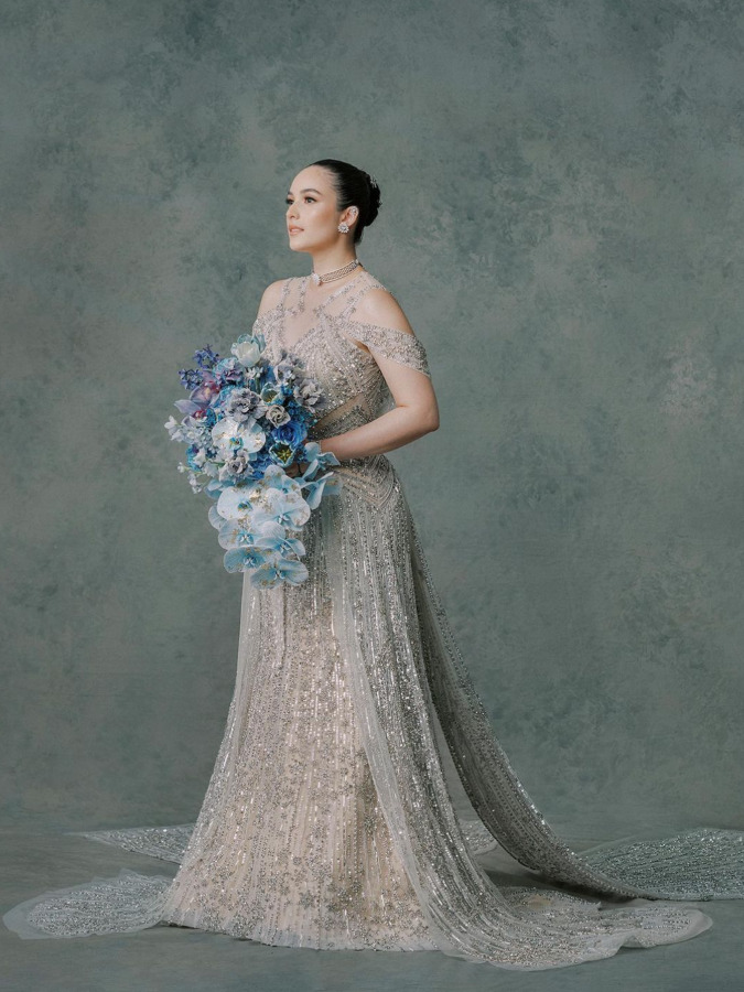 seleb pakai gaun nikah Tex Saverio © berbagai sumber seleb pakai gaun nikah Tex Saverio © berbagai sumber