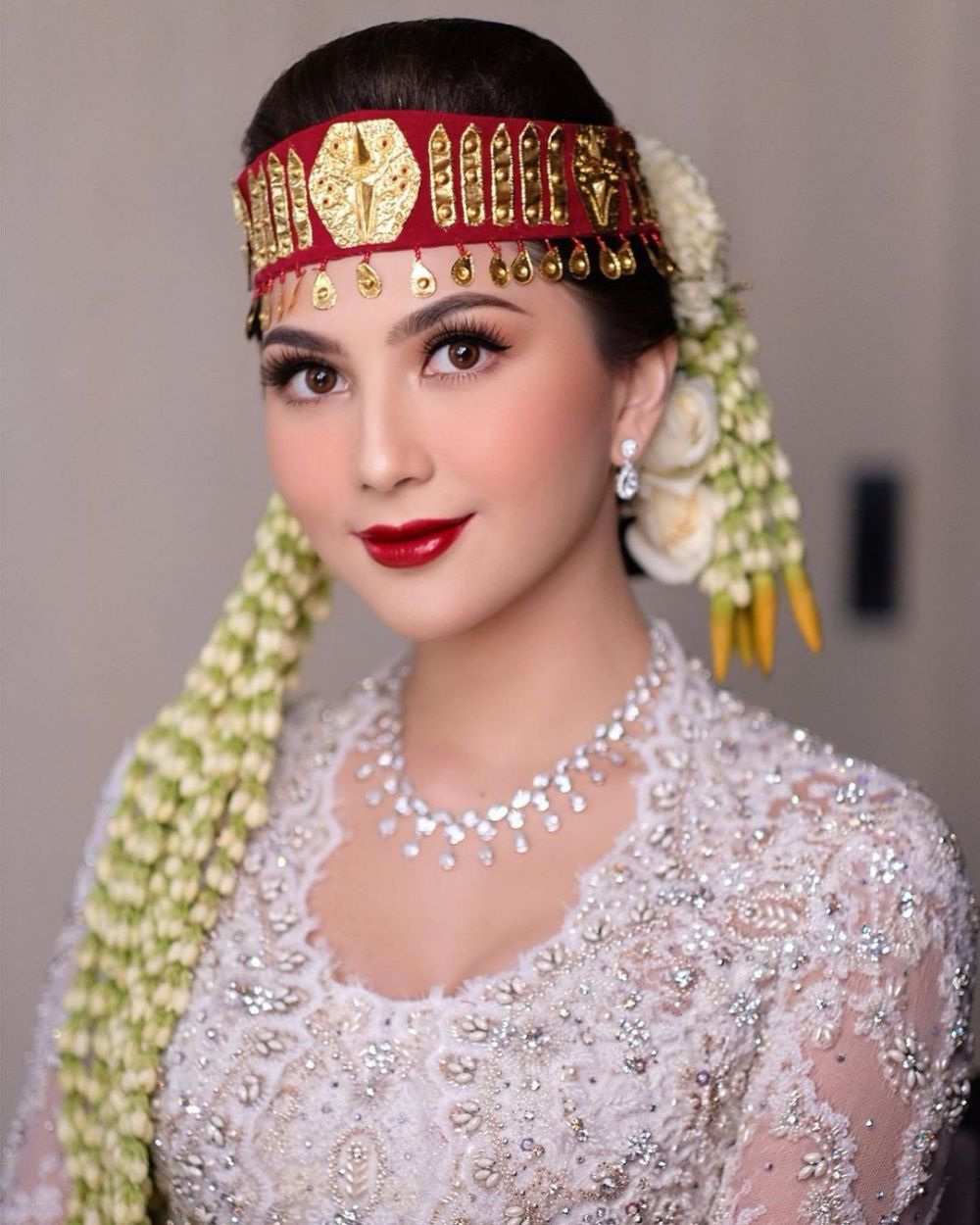 gaun pengantin Jessica Mila dari akad hingga after party © berbagai sumber