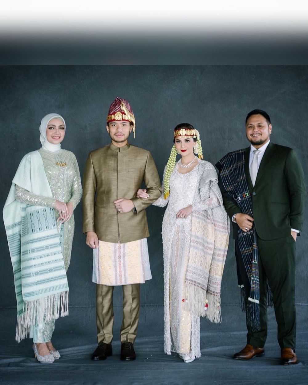 gaun pengantin Jessica Mila dari akad hingga after party © berbagai sumber