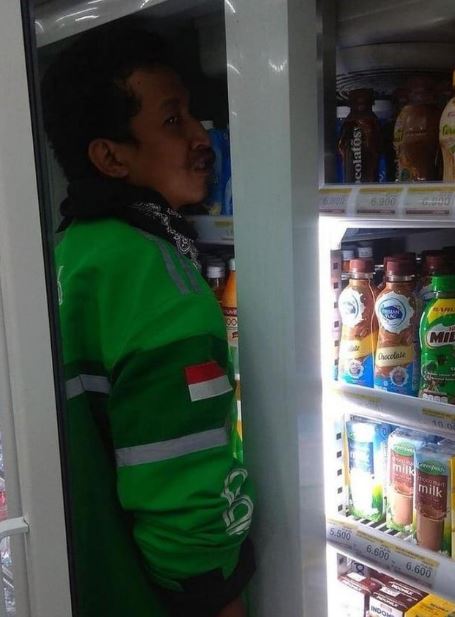 Potret kocak driver ojol gabut Berbagai sumber