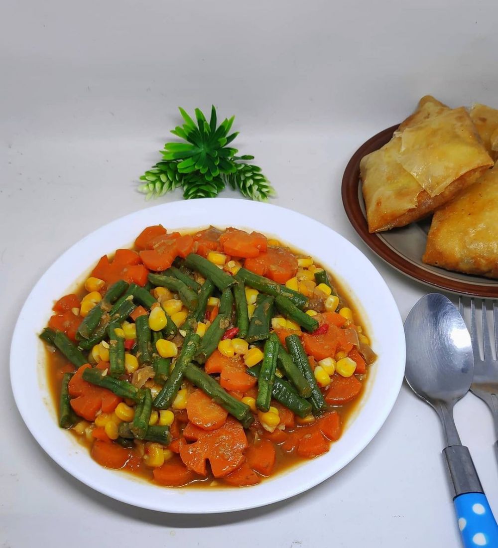 13 Resep oseng-oseng kacang panjang ala rumahan paling nikmat, sederhana, dan bumbunya meresap