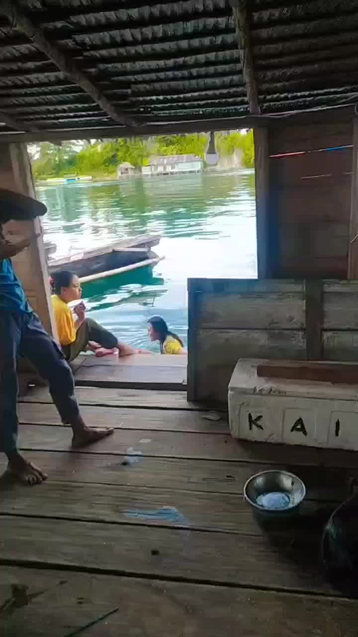 rumah panggung view indah © TikTok