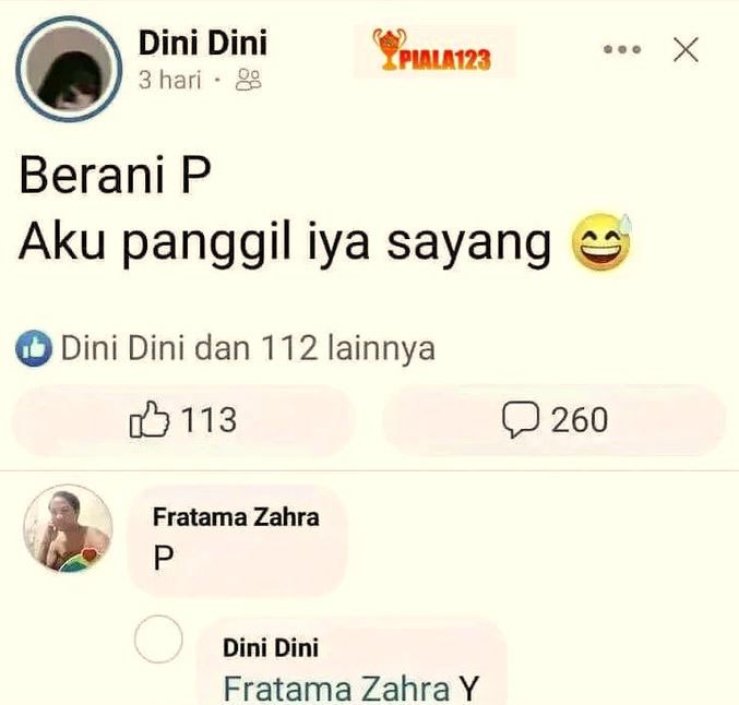 Potret kocak status Facebook Berbagai sumber