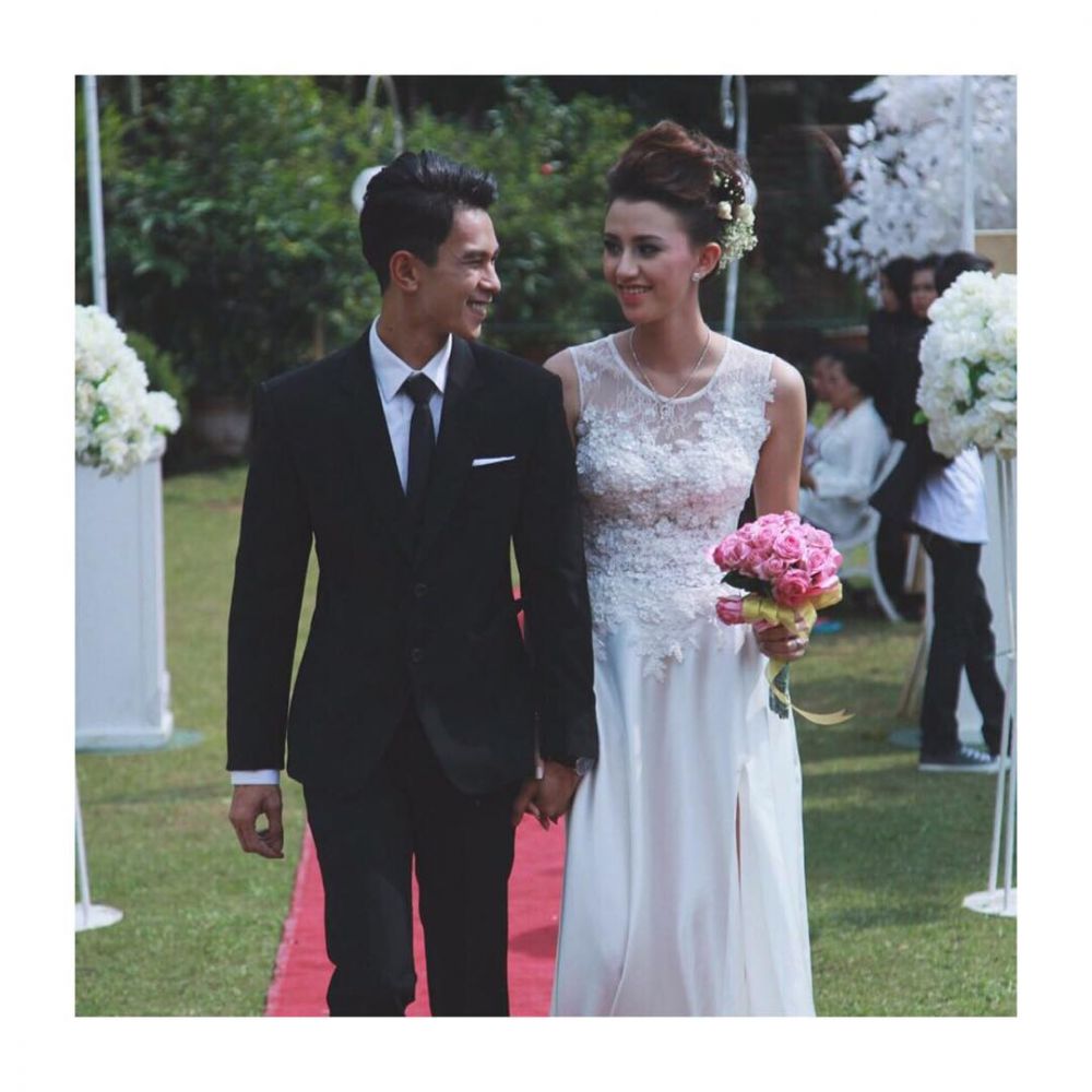 potret lawas pernikahan Fandy Christian dan Dahlia Poland © berbagai sumber potret lawas pernikahan Fandy Christian dan Dahlia Poland © berbagai sumber