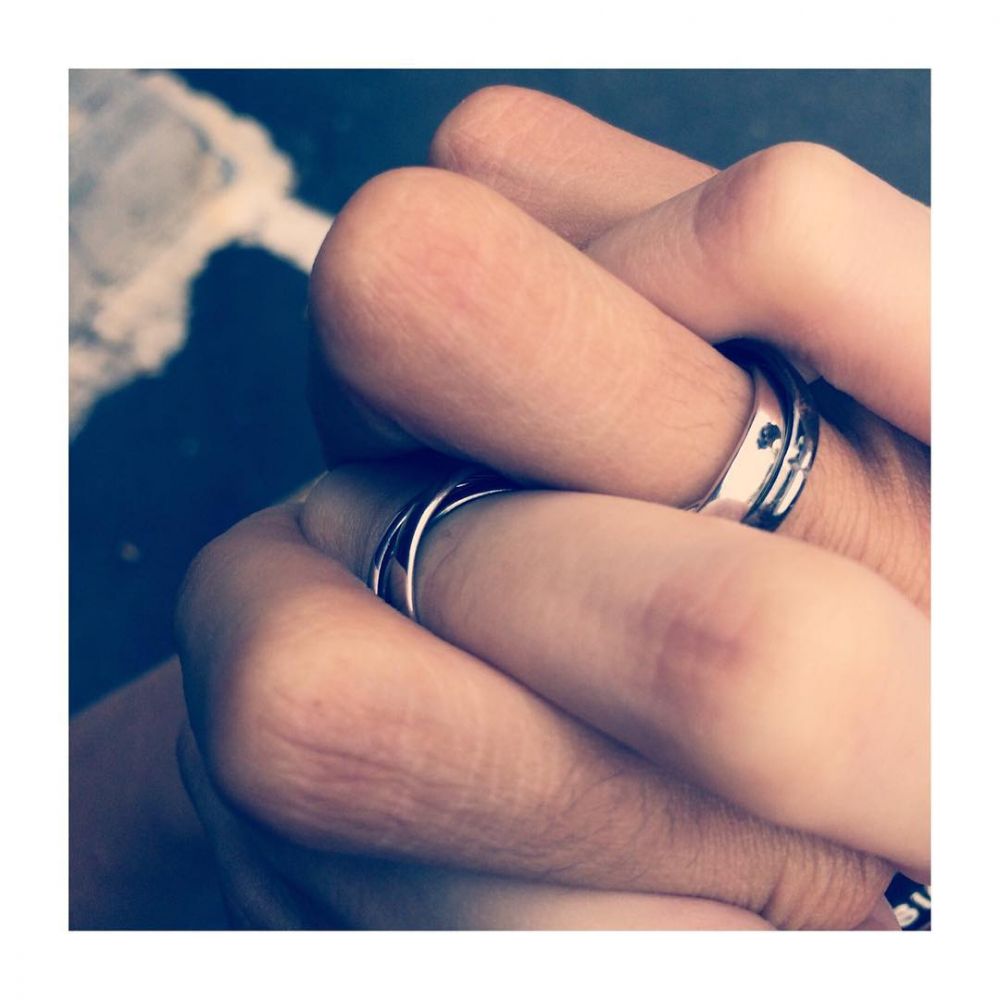 potret lawas pernikahan Fandy Christian dan Dahlia Poland © berbagai sumber potret lawas pernikahan Fandy Christian dan Dahlia Poland © berbagai sumber