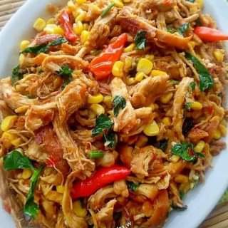 11 Resep olahan ayam suwir kecap, simpel, nikmat, dan mudah ditiru