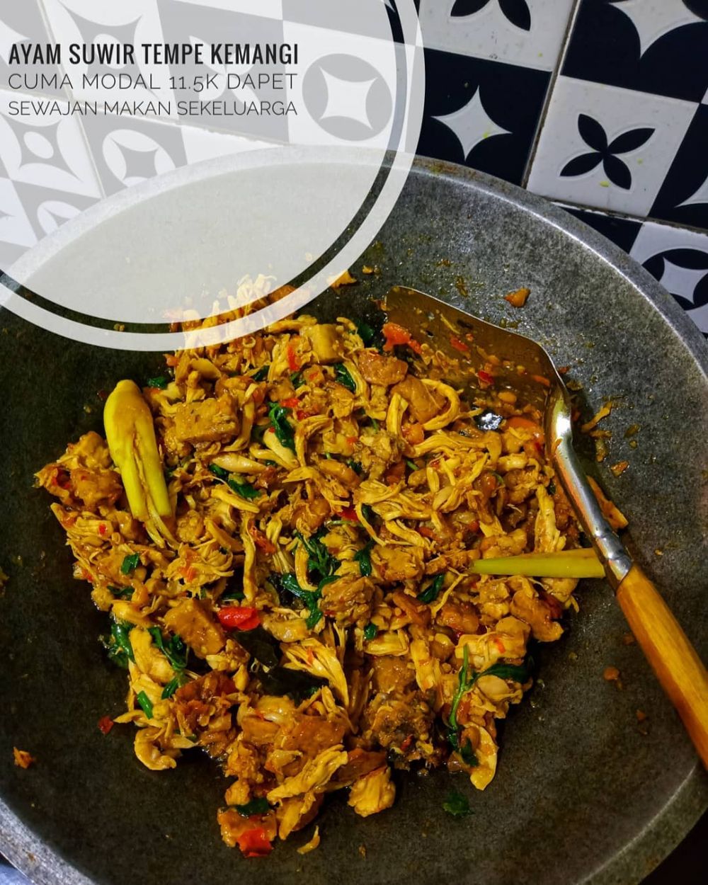 11 Resep olahan ayam suwir kecap, simpel, nikmat, dan mudah ditiru