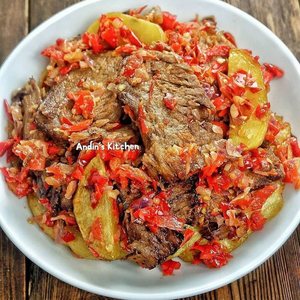 11 Resep dendeng daging sapi pedas paling enak, bumbunya meresap, dan bikin lidah bergoyang