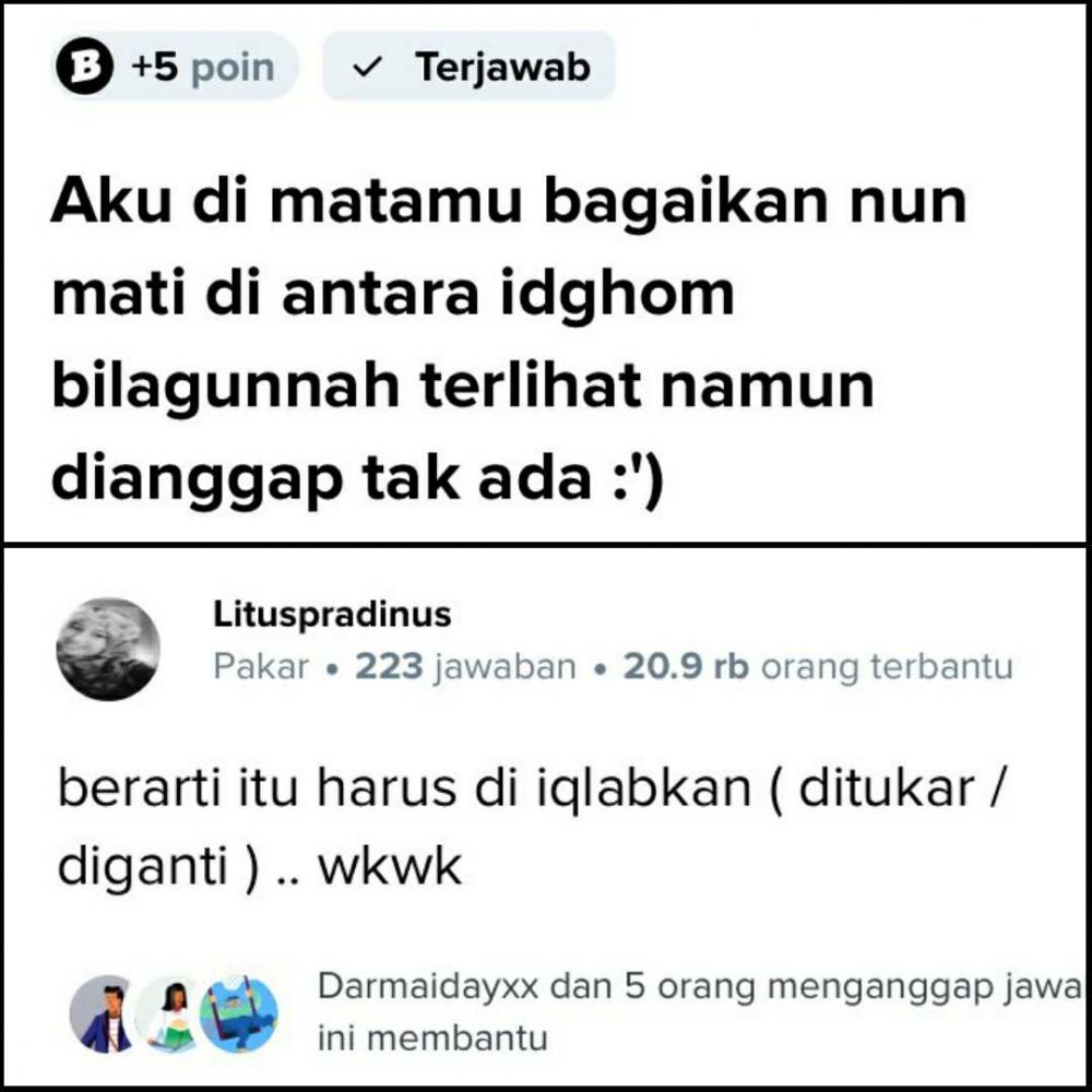 jawaban dan pertanyaan di Brainly © berbagai sumber