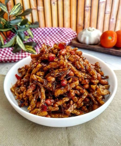 11 Resep kering tempe pedas manis, lezat, cocok untuk lauk, dan mudah dibuat