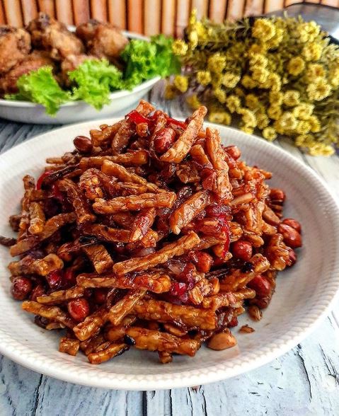 11 Resep kering tempe pedas manis, lezat, cocok untuk lauk, dan mudah dibuat