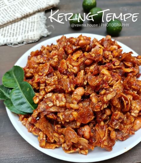11 Resep kering tempe pedas manis, lezat, cocok untuk lauk, dan mudah dibuat