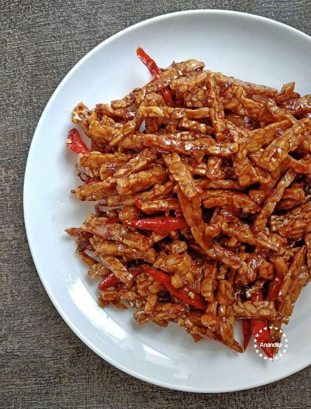 11 Resep kering tempe pedas manis, lezat, cocok untuk lauk, dan mudah dibuat