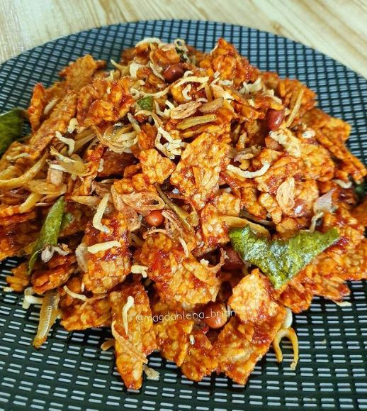 11 Resep kering tempe pedas manis, lezat, cocok untuk lauk, dan mudah dibuat