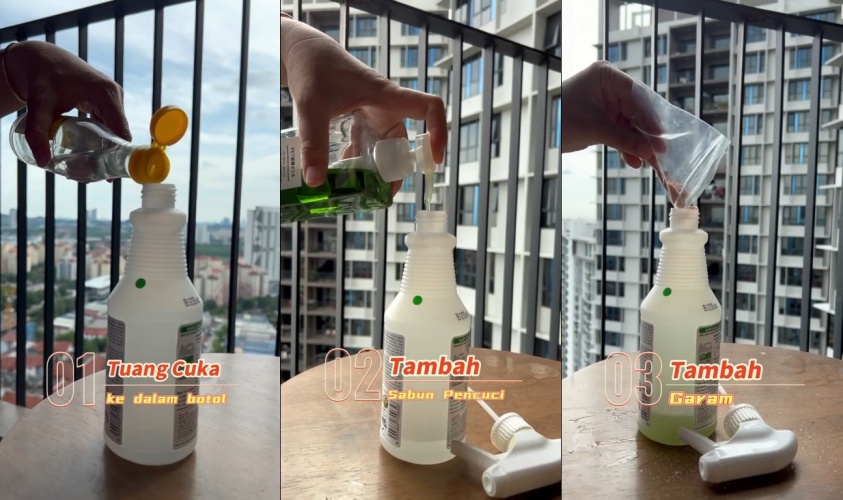 cara ampuh membersihkan kaca © TikTok