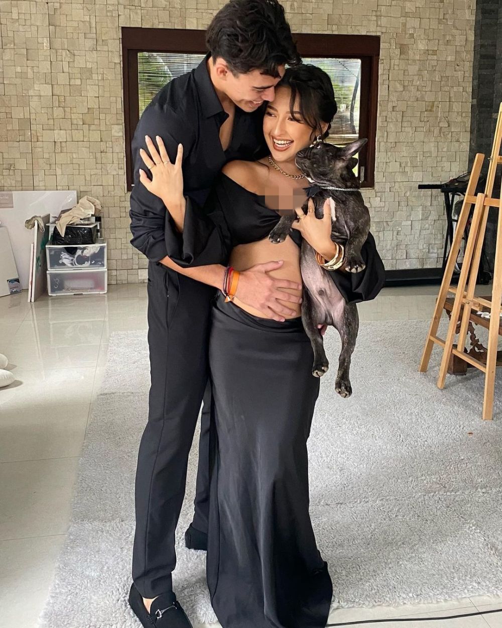 Jennifer Coppen pamer baby bump © berbagai sumber