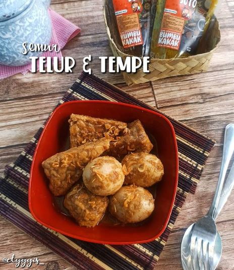 11 Resep semur tempe istimewa, lezat, mudah dibikin, dan bumbunya juara