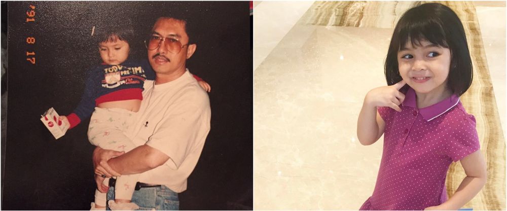 bukti kemiripan marshanda saat kecil dan sienna © berbagai sumber