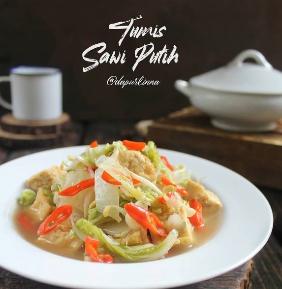 11 Resep olahan sawi putih masak kuah pedas, gurih, nikmat, dan bikin nagih