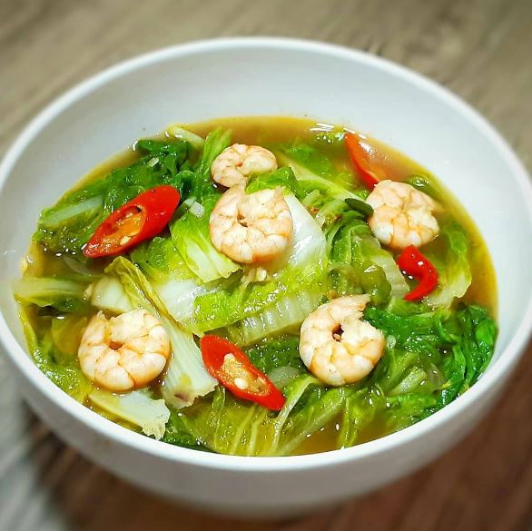 11 Resep olahan sawi putih masak kuah pedas, gurih, nikmat, dan bikin nagih