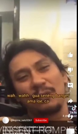 ungkapan Vincent sebut Natasha Rizki penyelamat Desta © Twitter ungkapan Vincent sebut Natasha Rizki penyelamat Desta © Twitter