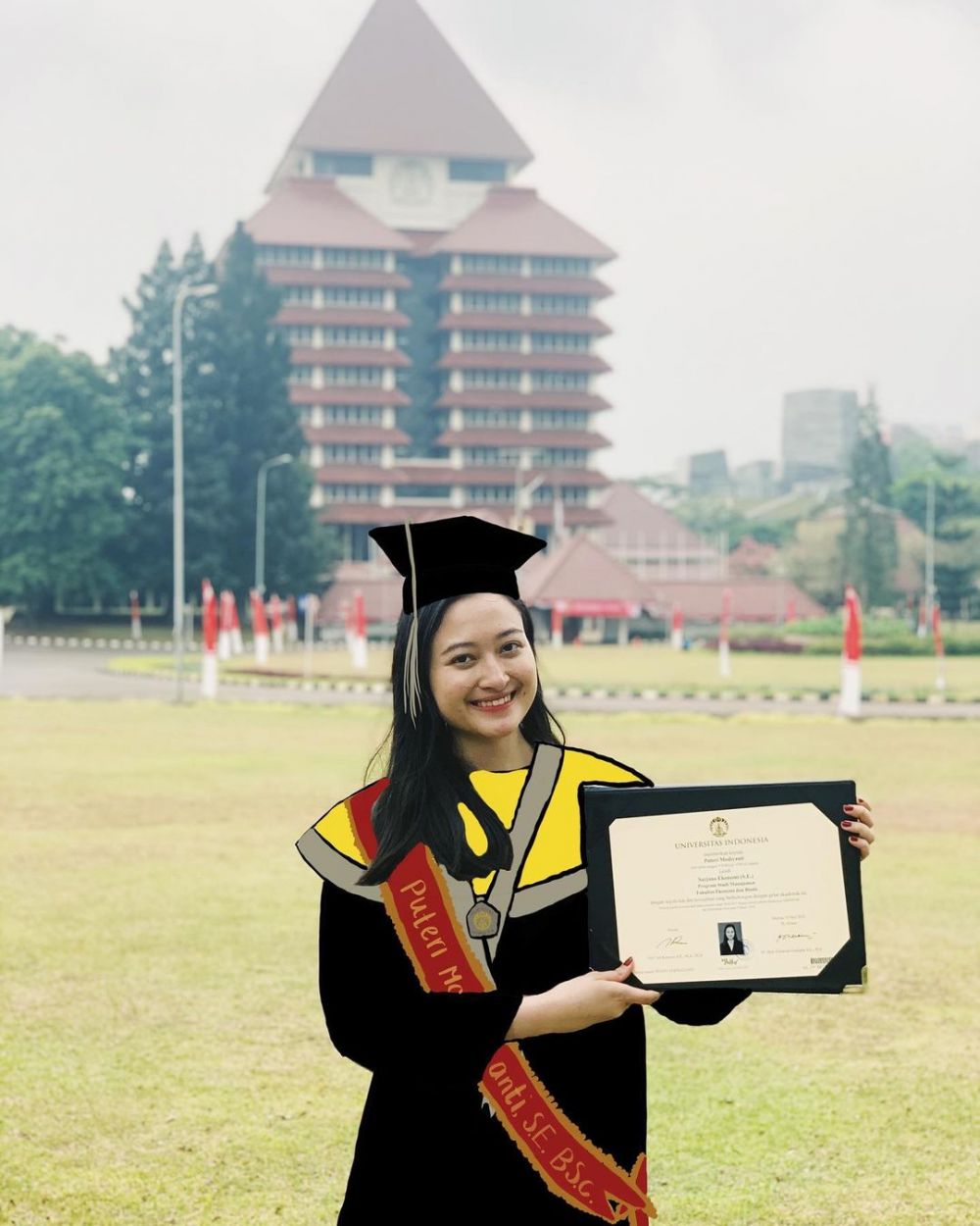 pesona puteri modiyanti  © instagram