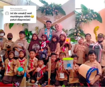 murid datang ke pernikahan guru TikTok murid datang ke pernikahan guru TikTok