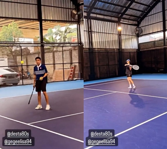 kebersamaan Desta dan Gege Elisa © berbagai sumber