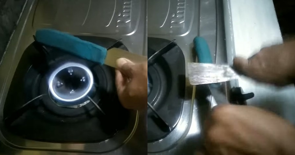 Cuma pakai barang bekas, ini cara mengganti gagang pisau yang lepas