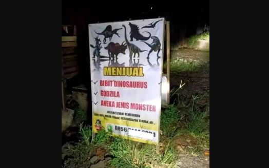 spanduk jualan nggak berguna Berbagai sumber