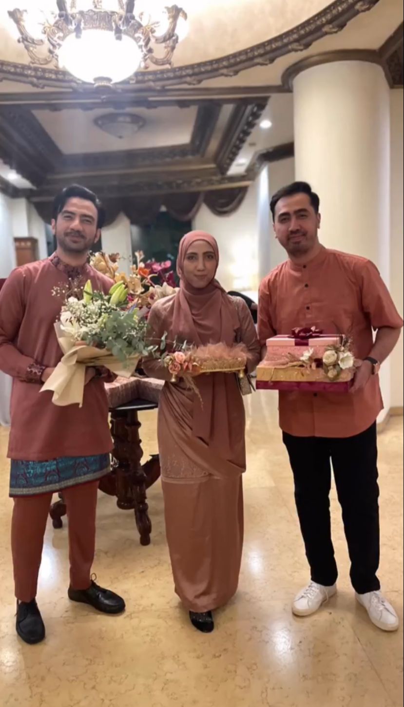 momen pertunangan kedua reza d'academy © instagram