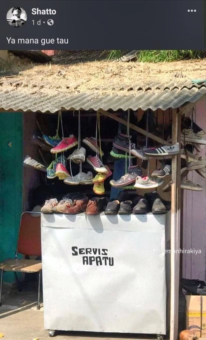 potret kocak tulisan typo di spanduk jualan Berbagai sumber