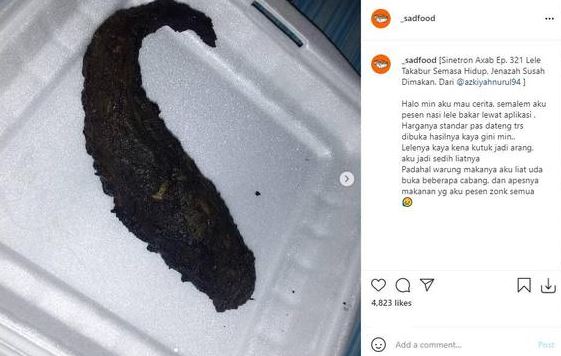 Potret kocak pesan makanan via online Berbagai sumber