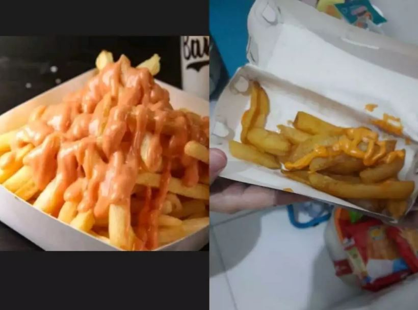 Potret kocak pesan makanan via online Berbagai sumber Potret kocak pesan makanan via online Berbagai sumber