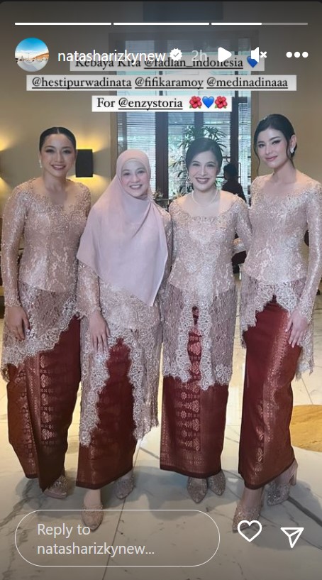 seleb di pernikahan Enzy Storia © berbagai sumber seleb di pernikahan Enzy Storia © berbagai sumber