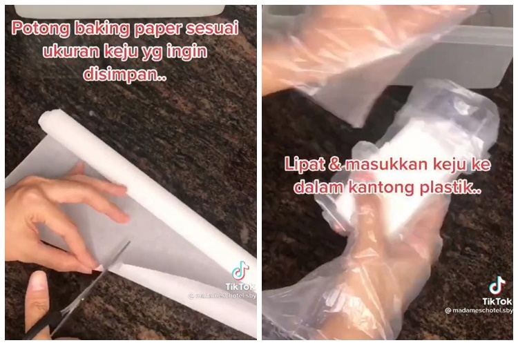 Pakai 3 alat, begini trik simpan keju agar tidak kering dan jamuran meski disimpan lama di kulkas