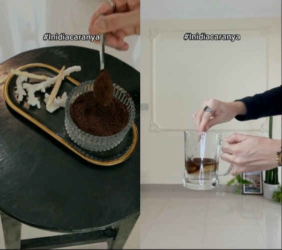 warna baju hitam yang pudar © TikTok warna baju hitam yang pudar © TikTok