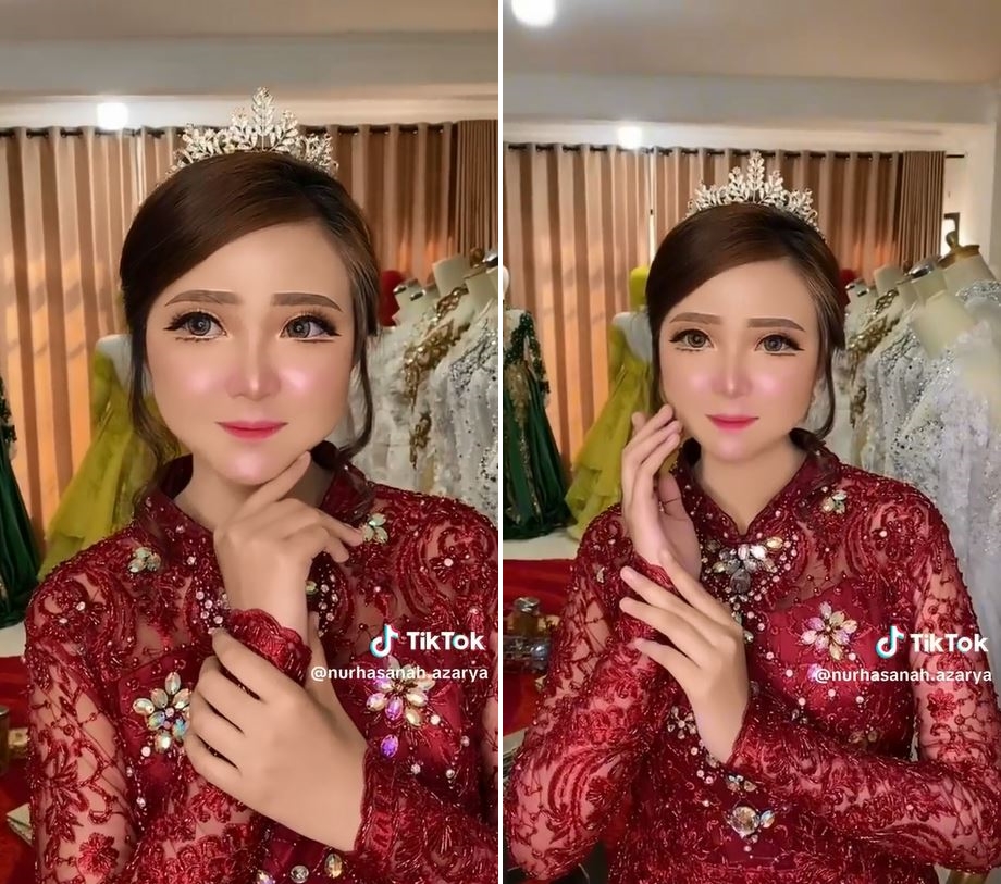 makeup dempul barbie © TikTok