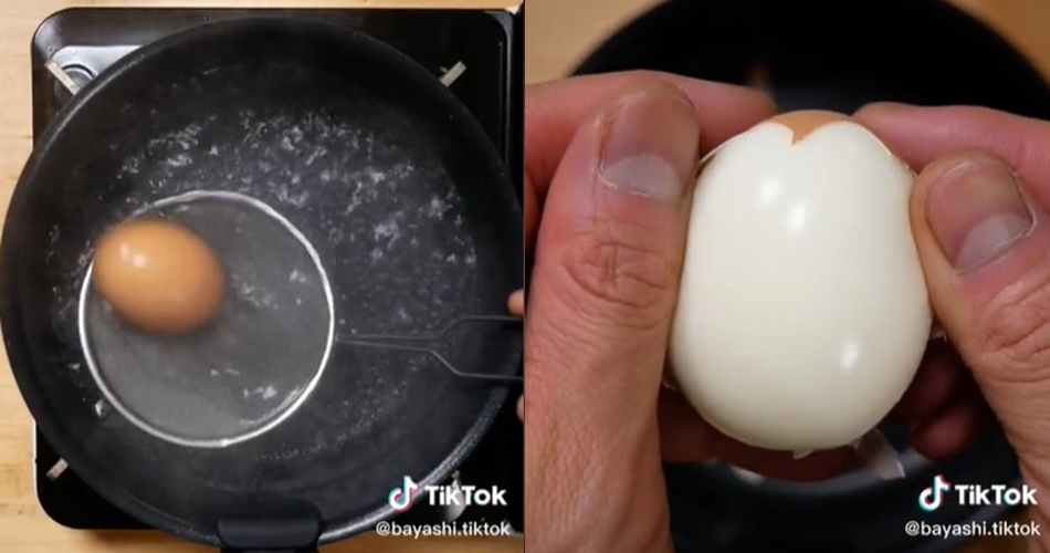 Tanpa diberi garam atau cuka, ini trik merebus telur supaya mudah dikupas dan mulus