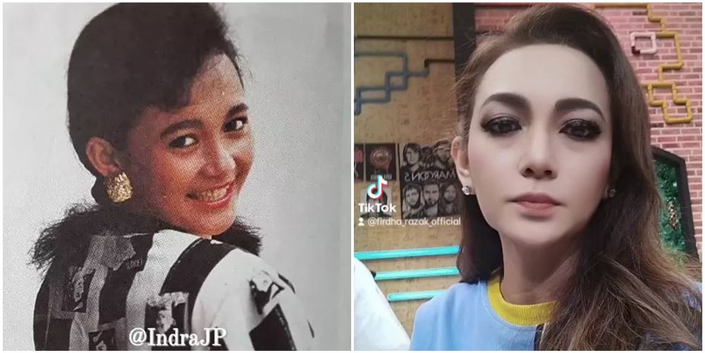 potret dulu dan kini firdha razak © instagram