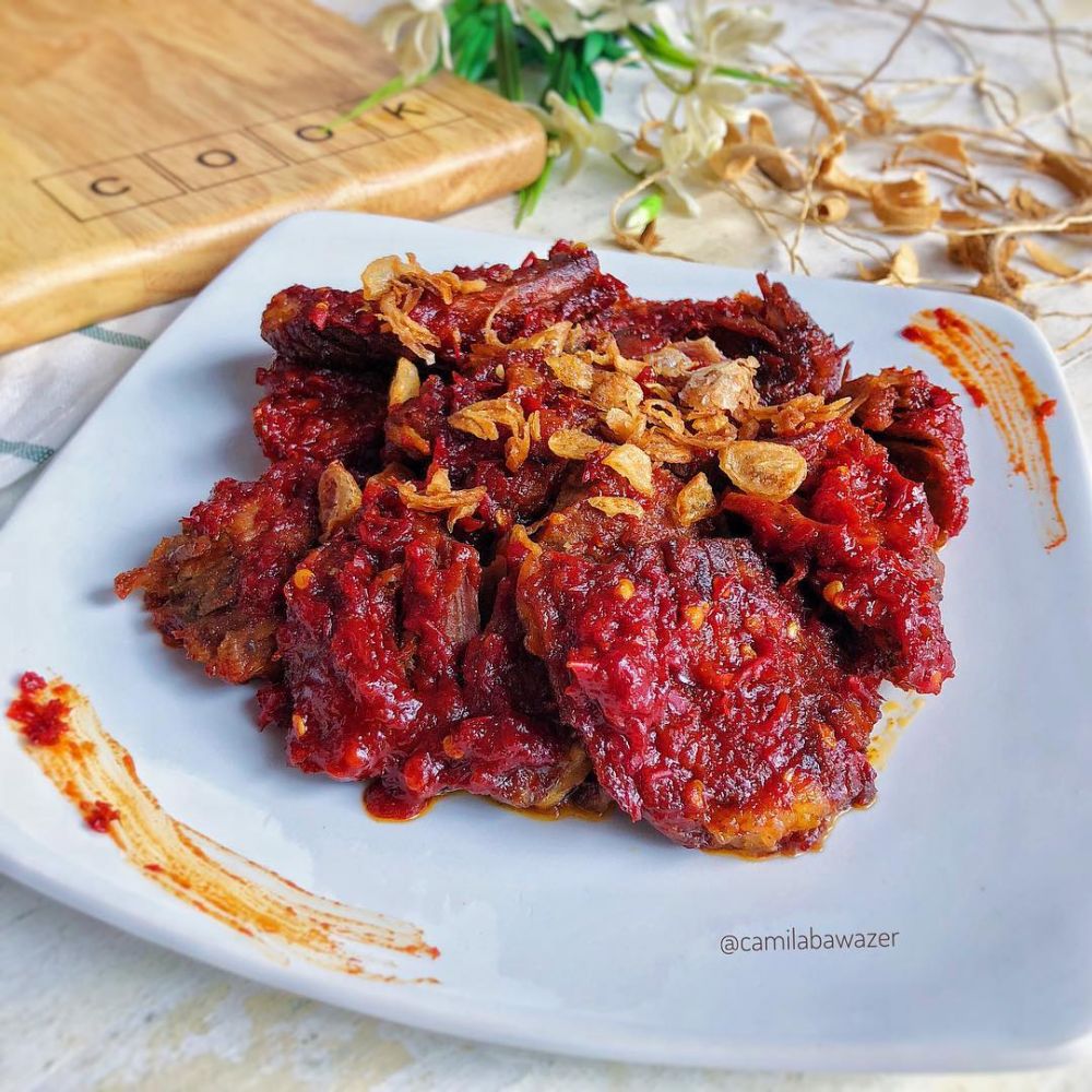 11 Resep daging sapi balado sederhana, enak, praktis, dan mudah ditiru