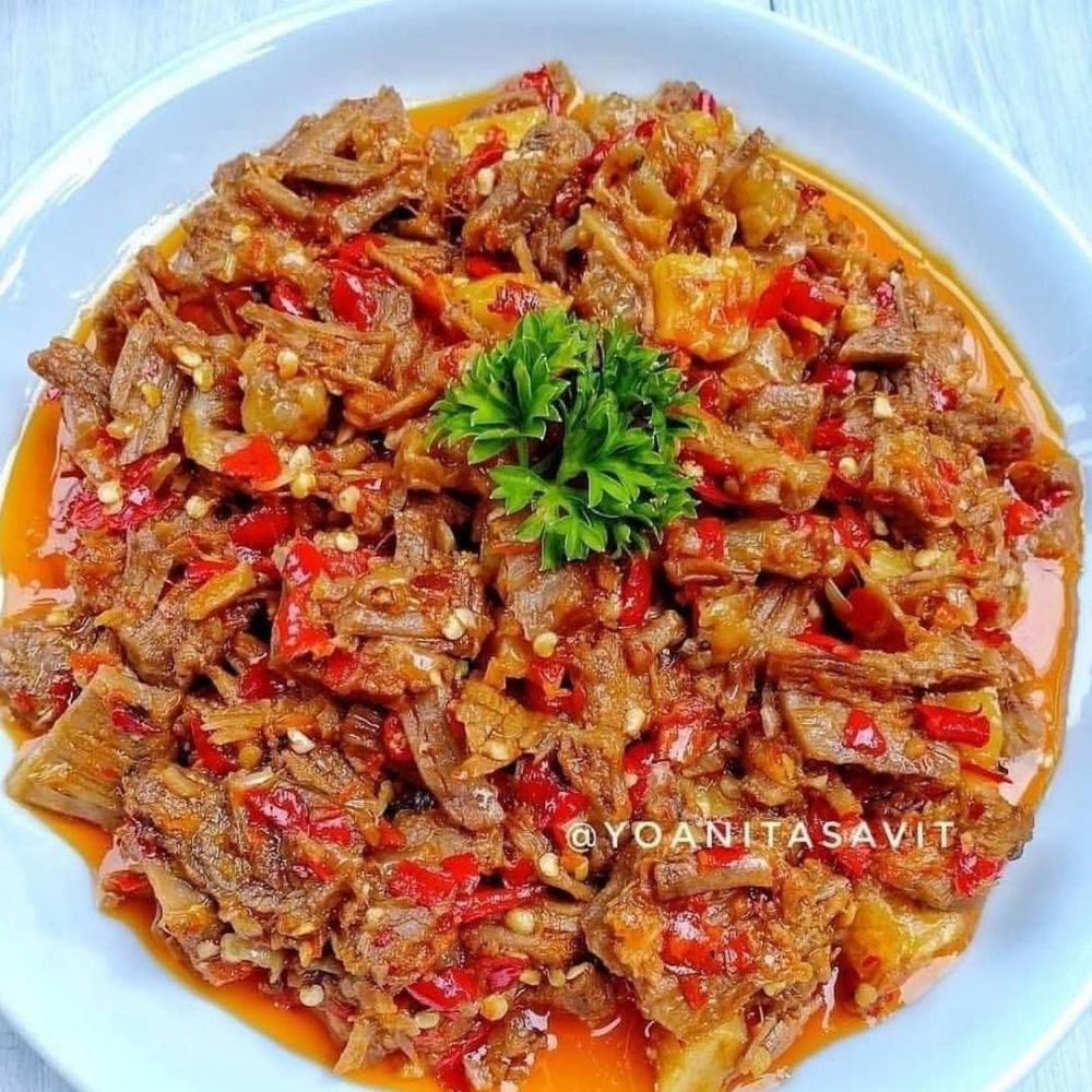 11 Resep daging sapi balado sederhana, enak, praktis, dan mudah ditiru