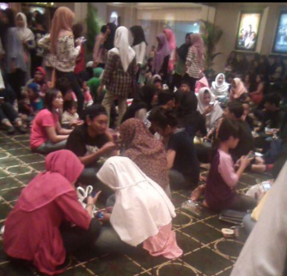 potret kocak penonton saat nonton ke bioskop © berbagai sumber