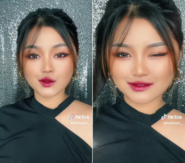 transformasi makeup flawless © TikTok
