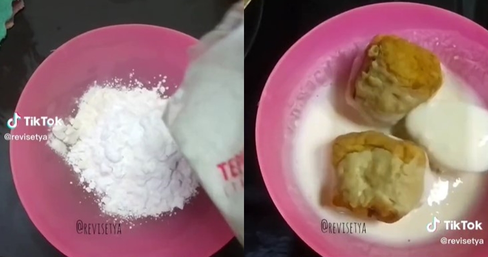 Cuma pakai 3 bahan, ini cara mengolah adonan gorengan supaya krispi dan tak cepat lembek