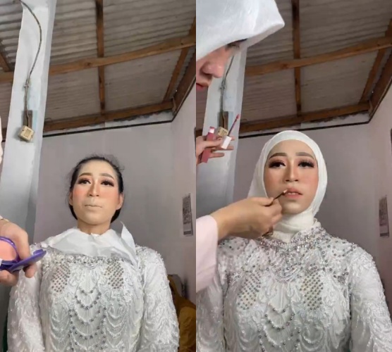 Wanita dengan mata sayu dirias MUA © 2023 brilio.net Wanita dengan mata sayu dirias MUA © 2023 brilio.net