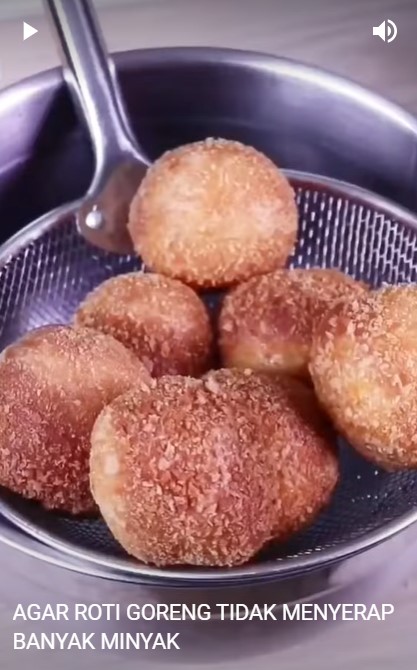 Trik agar roti goreng tak menyerap banyak minyak, pastikan tekstur adonan pas