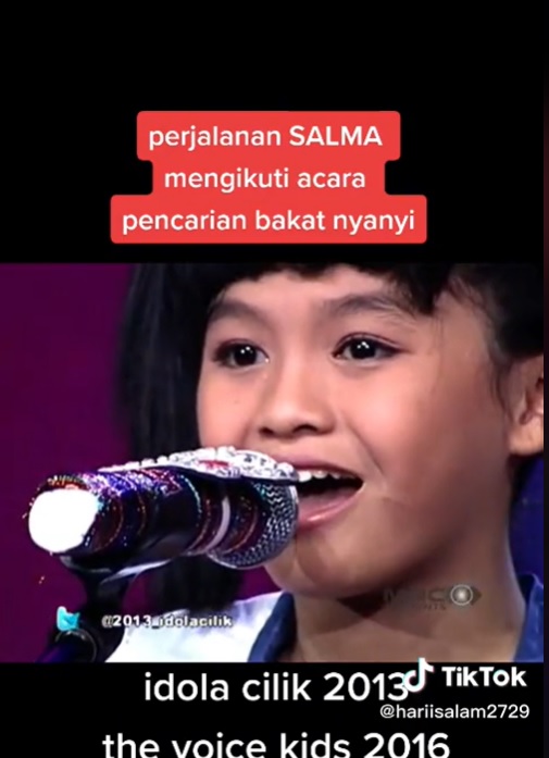 Salma Salsabil juara Indonesian Idol Istimewa